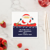 Lustige Weihnachtsfeier Serviette (Beispiel)