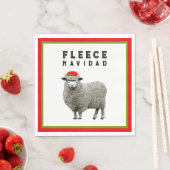Lustige Weihnachtsfeier Serviette (Beispiel)