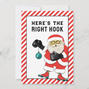 Lustige Weihnachtsfeiertagskarten Feiertagskarte