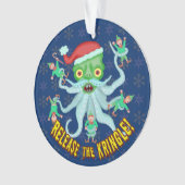 Lustige Weihnachtsfreigabe der Kringle Ornament (Vorderseite)