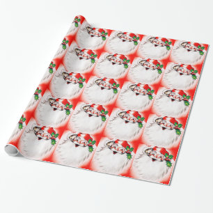 Lustige Weihnachtsgrüße Geschenkpapier