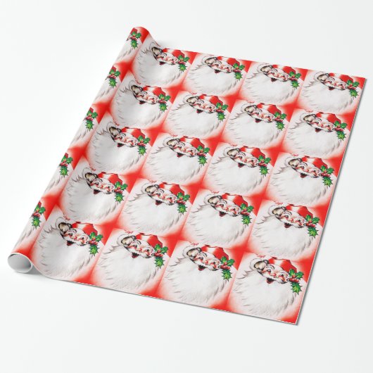 Lustige Weihnachtsgrüße Geschenkpapier (Ungerollt)