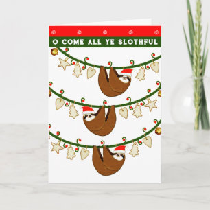 Lustige Weihnachtsgrüße Karten