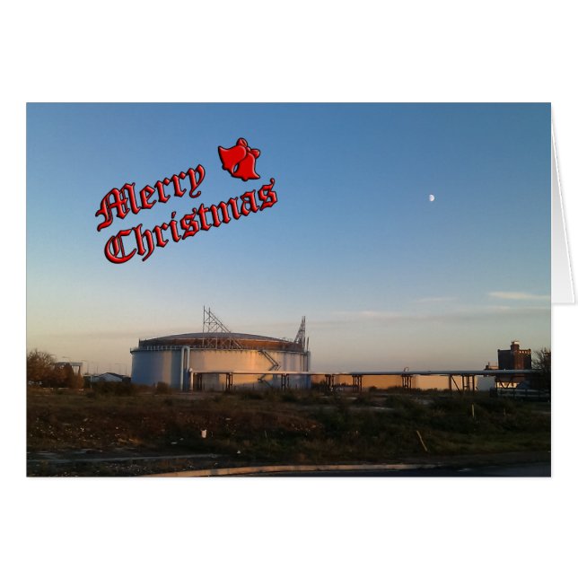 Lustige Weihnachtskarte (Vorderseite (Horizontal))