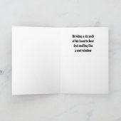 Lustige Weihnachtskarte durch Kountry Kats Feiertagskarte (Innenseite)