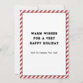 Lustige Weihnachtskarten für Läufer (Rückseite)