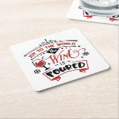 lustige Weihnachtskunst Rechteckiger Pappuntersetzer (angewinkelt)