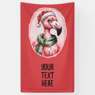 Lustige Weihnachtslieder mit Tieren - Flamingo 1 Banner