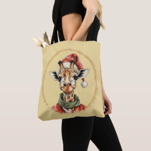 Lustige Weihnachtslieder mit Tieren - Giraffe 1 Tasche