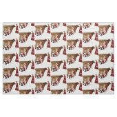 lustige Weihnachtslieder Stoff (Fat Quarter (45,7 x 55,9 cm))
