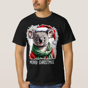 Lustige Weihnachtslieder von Tieren - Koala 1 T-Shirt