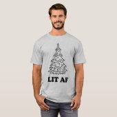 Lustige Weihnachtslit AF-Ferienzeit T-Shirt (Vorne ganz)