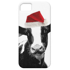 Lustige Weihnachtssankt-Kuh Case-Mate iPhone Hülle