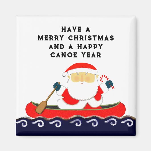 Lustige Weihnachtsstrumpf-Füller Magnet (Vorne)
