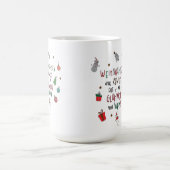 Lustige Weihnachtstasse Kaffeetasse (Mittel)