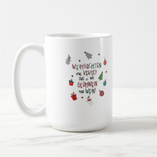 Lustige Weihnachtstasse Kaffeetasse