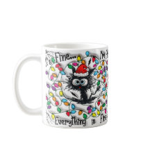 Lustige Weihnachtstassen, individuelle Feiertags-K