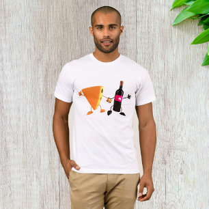 Lustige Wein- und Käseparty T-Shirt