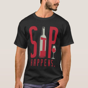 Lustige Wein-Zitate Weinliebhaber Trinker Wein T-Shirt