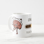 Lustige Weisheit Kaffeetasse (Vorderseite Links)
