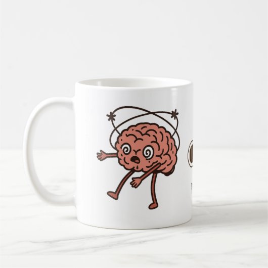 Lustige Weisheit Kaffeetasse (Links)