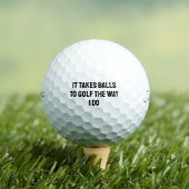 Lustige weiße Männer Golf Golfball (Insitu T-Shirt)
