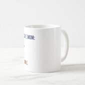 Lustige weitere Frenchie-Geschenkidee Hundemutter- Kaffeetasse (VorderseiteRechts)