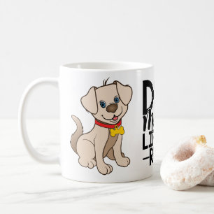 Lustige Welpen-Hundemama Geschenk Cartoon Hund Kaf Kaffeetasse