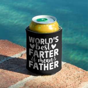 Lustige Welt bester Furzer ich meine Vater Dosenkühler