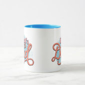Lustige Welt Vaters Wortkunst Tasse (Zentrum)