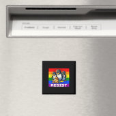 Lustige Widerstehen Zöllen Protest Groovy Männer F Magnet (In Situ (Geschirrspüler))