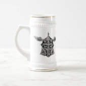 Lustige Wikinger-Bier-Tasse Bierglas (Links)