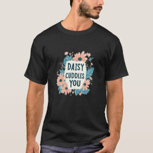 Lustige Wildblumen-Saison mit kühlen Gänseblümchen T-Shirt