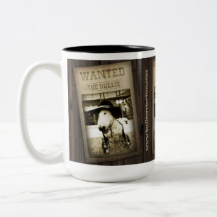 Lustige wilde Weststier-Terrier-Kaffee-Tasse Zweifarbige Tasse
