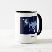 Lustige Wirklichkeits-Tasse Tasse (VorderseiteRechts)