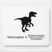 lustige Wissenschaft des Velociraptor Mousepad (Vorne)