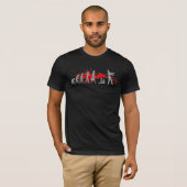 Lustige Wissenschaft Zombiedes T-Shirt (Vorne ganz)