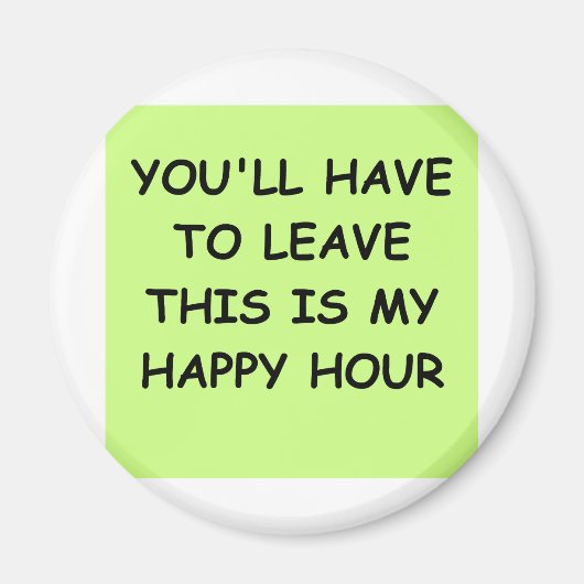 lustige Witze für dich Magnet (Vorne)