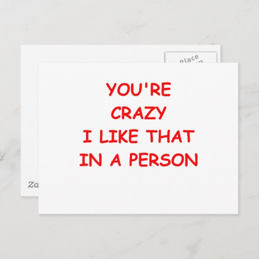 lustige Witze für dich Postkarte (Vorne/Hinten)