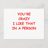 lustige Witze für dich Postkarte (Vorderseite)