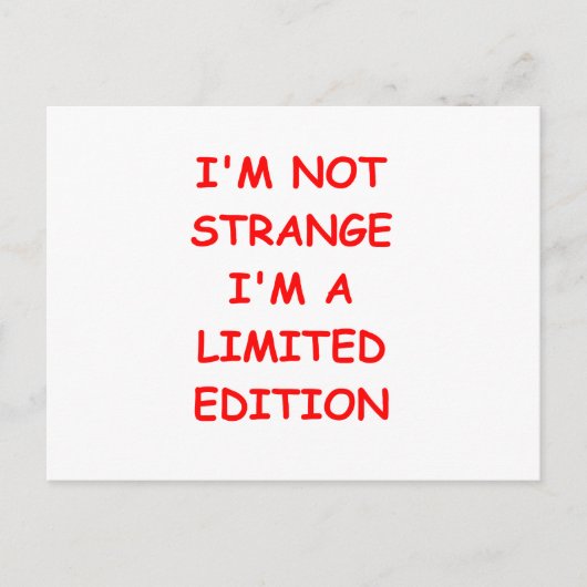 lustige Witze für dich Postkarte (Vorderseite)