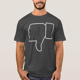 Lustige Witze Sarkastisch Lustig Daumen Nach Unten T-Shirt