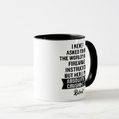 Lustige World's Best Firearms Instructor Kaffee Tasse (VorderseiteRechts)