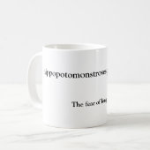 Lustige Wort-Definitionen Kaffeetasse (Vorderseite Links)