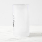 lustige Wortart Mattglas Bierglas (Mittel)