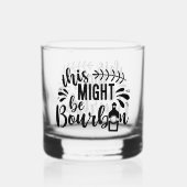 lustige Wortart Whiskyglas (Vorderseite)