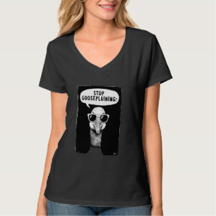 Lustige Wortspiel-Gans-Tierliebhaber T-Shirt