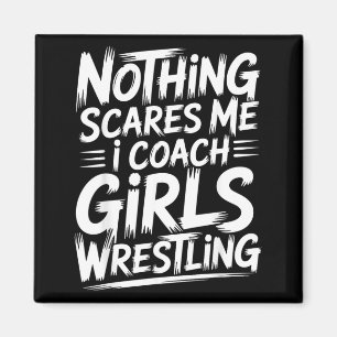 Lustige Wrestling-Trainer-Kunst für Männer Frauen Magnet