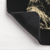 Lustige Wünsche Bigfoot Pusteblume Mousepad (Ecke)