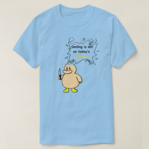 Lustige wütende Ente  T-Shirt